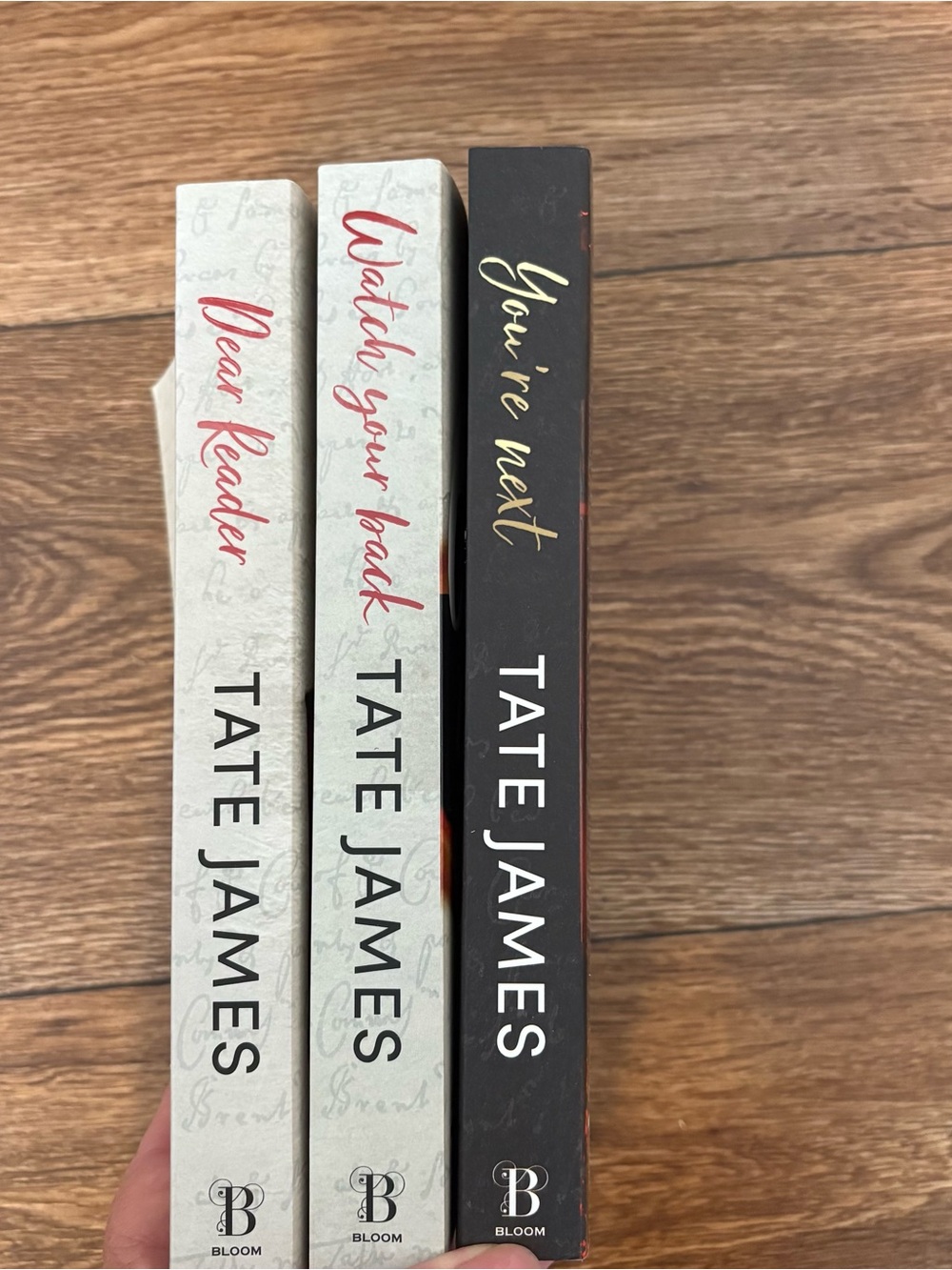 Tate James Devil’s Backbone Complete Trilogy 3 Book Lot Dark Romance - Picture 4 of 5
